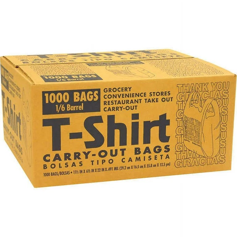 MID BLK PLASTIC BAG