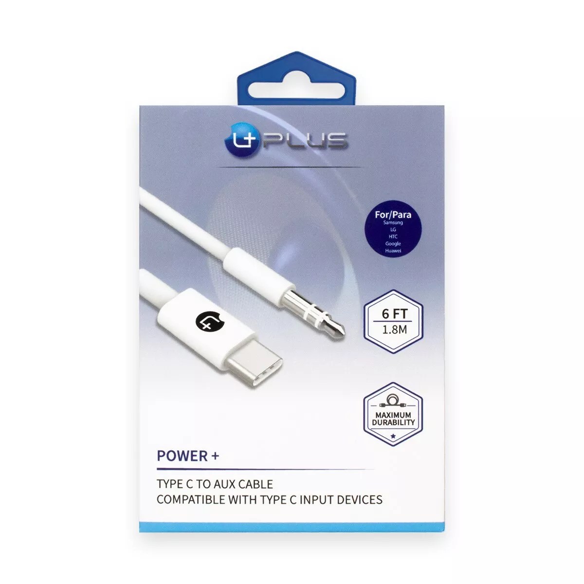 Type C Audio Cable USB Type-C Male to 3.5mm Jack Male Car Aux Audio Adapter