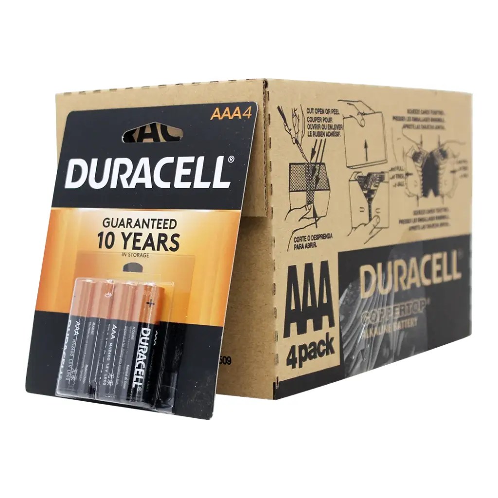 DURACELL AAA 4PK 18 CT