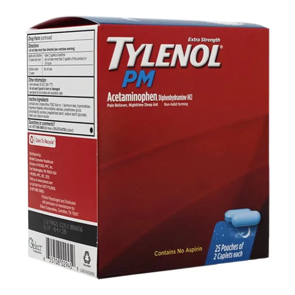 TYLENOL PM DISPENSER