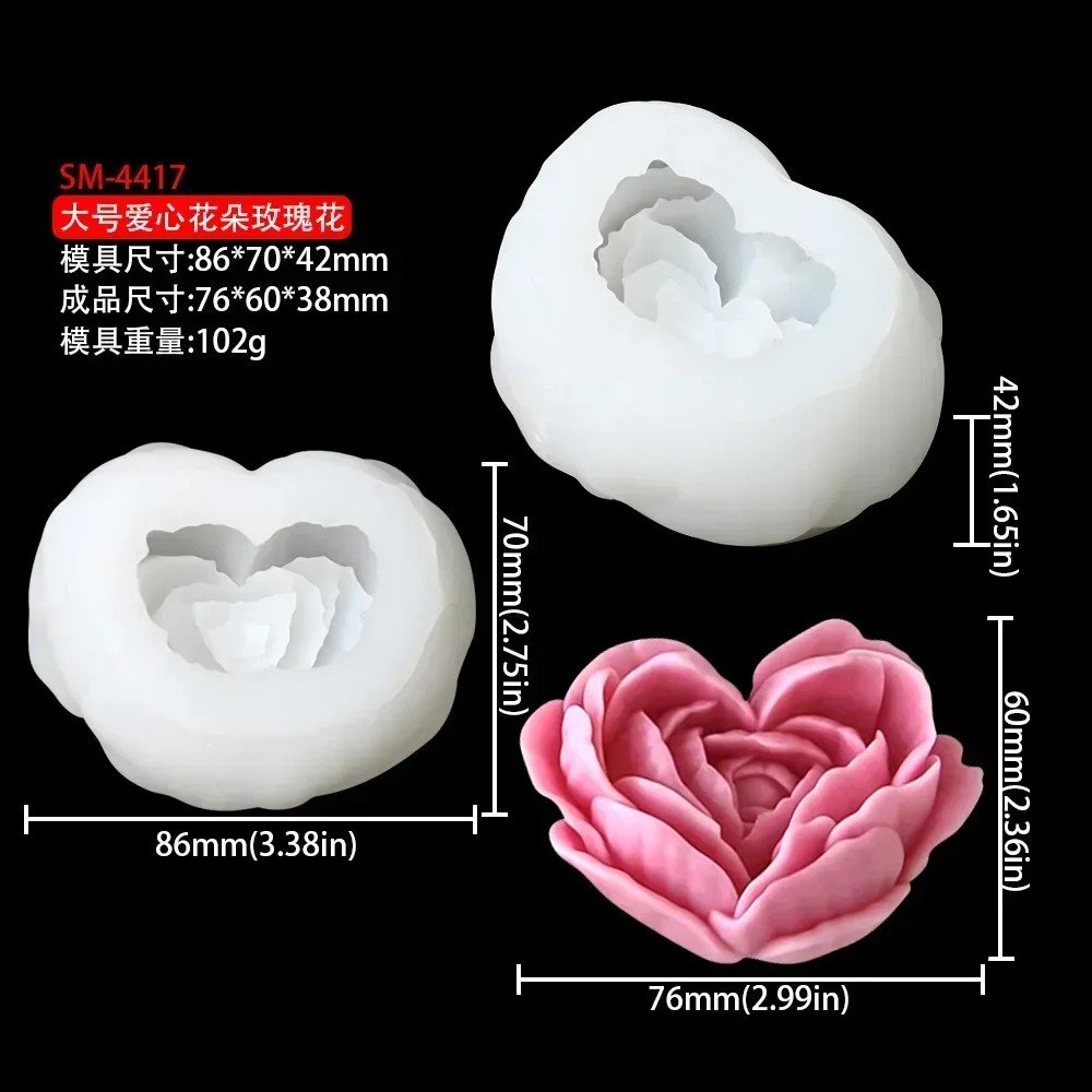Heart Rose "B"
