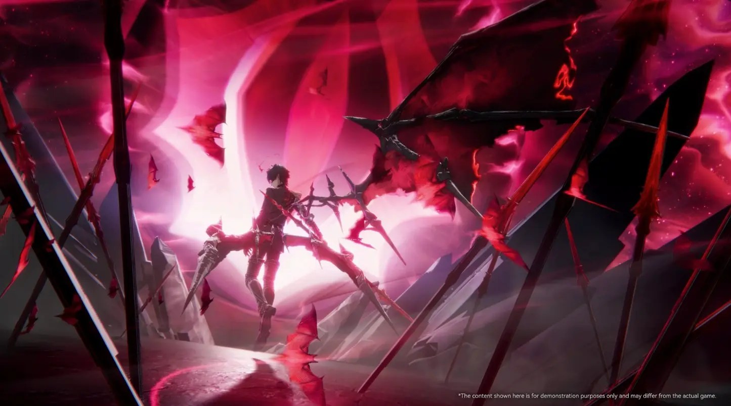 Mac 螢幕呈現《無限暖暖》精緻畫面，展示遊戲正式登陸 Mac 平台。