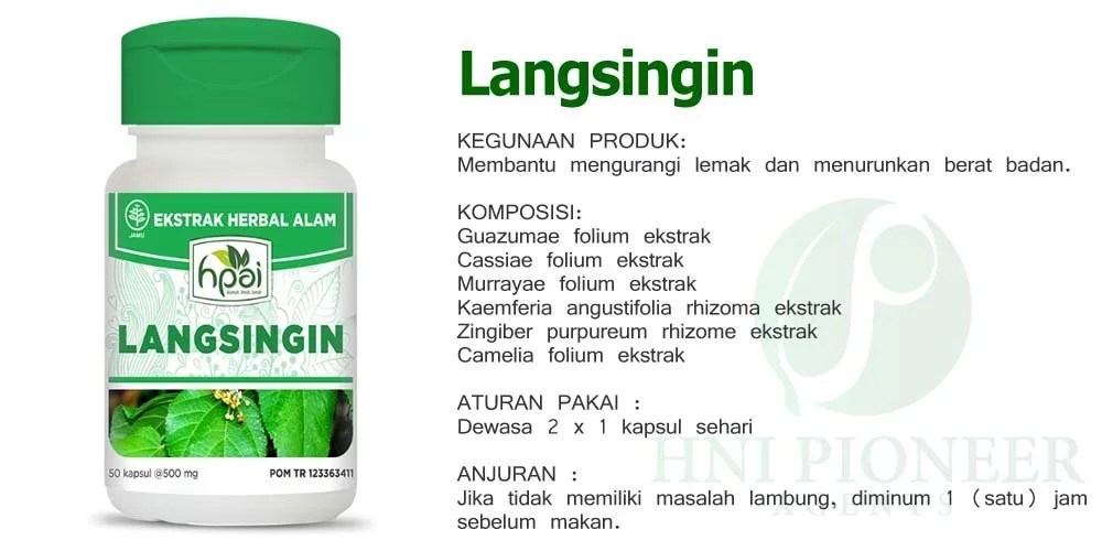 Hni hpai langsingin hni hpai. Langsingin Salah Satu Obat Pelangsing Herbal Aman Dan Terdaftar Bpom