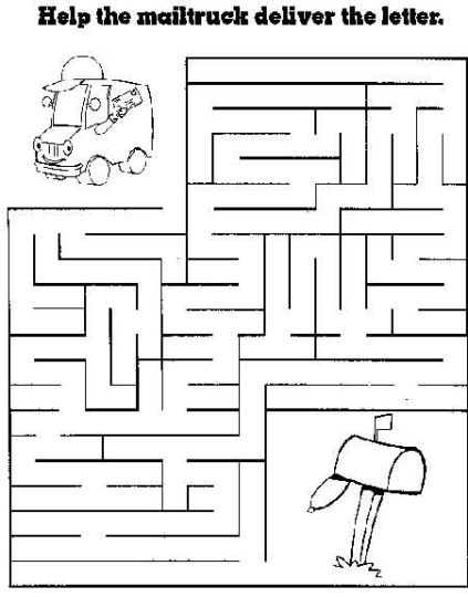 clean printable mazes for 4 year olds stone website