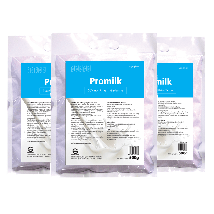 PROMILK – Sữa Non Thay Thế Sữa Mẹ