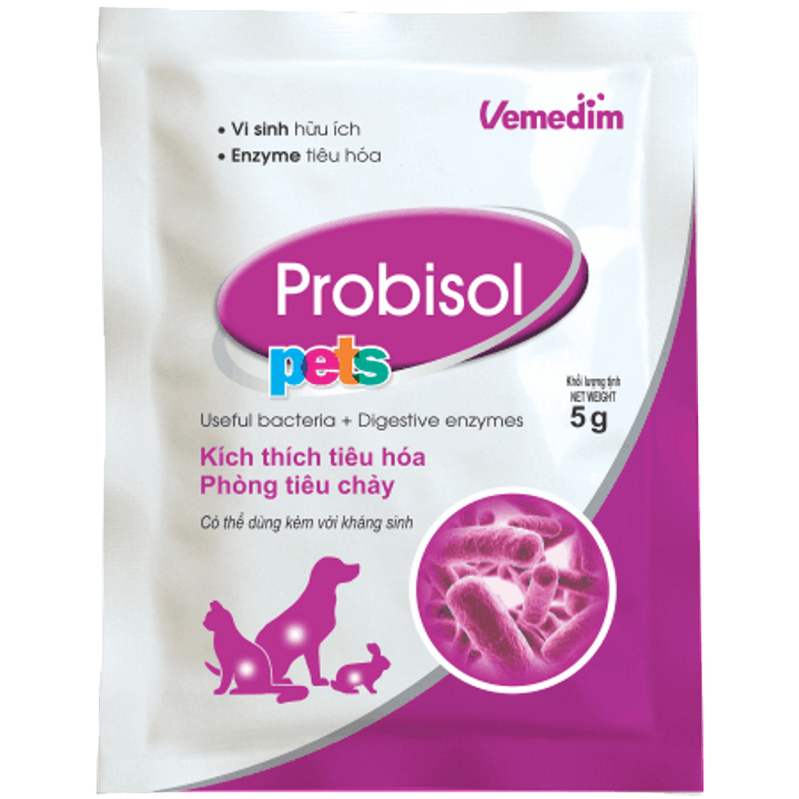 PROBISOL PETS – MEN TIÊU HÓA CHO CHÓ, MÈO