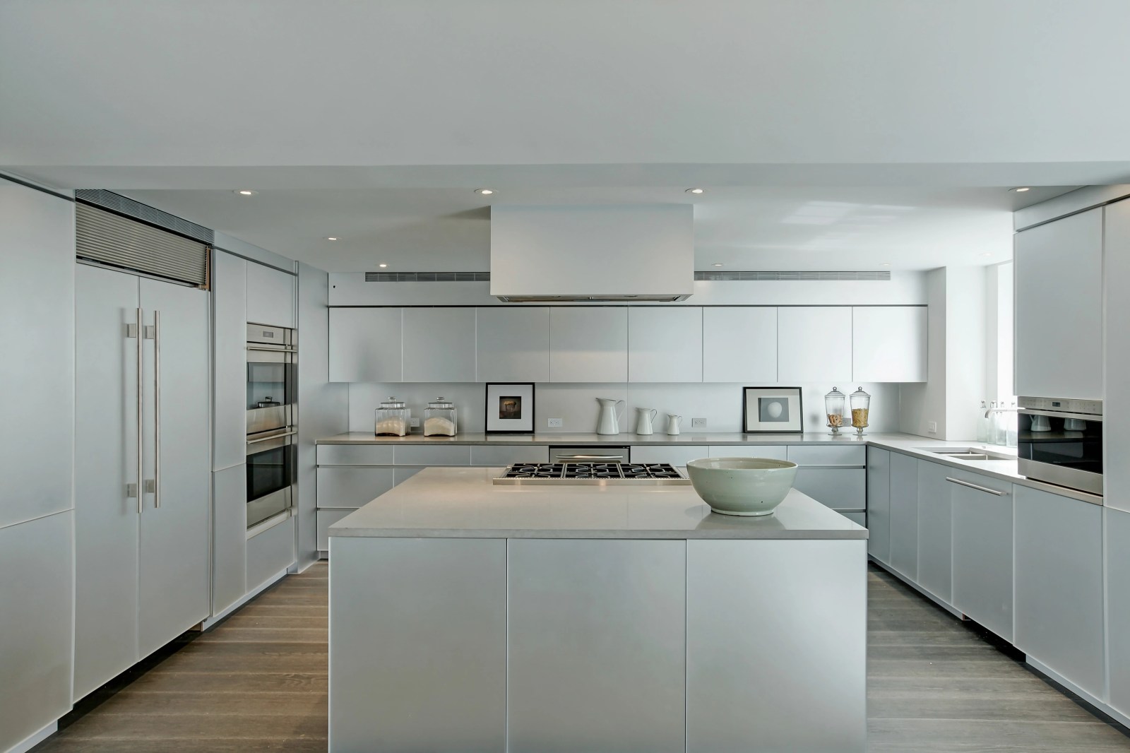 Kitchen at The Studio Duplex, New York City, built by Hobbs, Inc.
