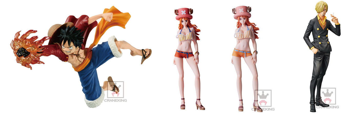 バンプレスト2月登場『ワンピース』新素材を使ったルフィ、チョッパー
