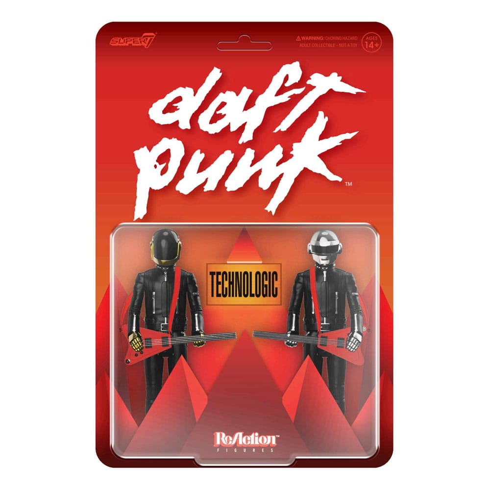 Daft Punk pack 2 figurines ReAction Wave 01 Human After All – SUPER 7