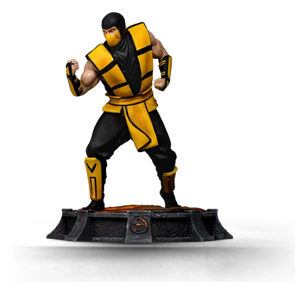 Mortal Kombat statuette 1/10 Art Scale Scorpion (Variant) heo exclusive – IRON STUDIOS