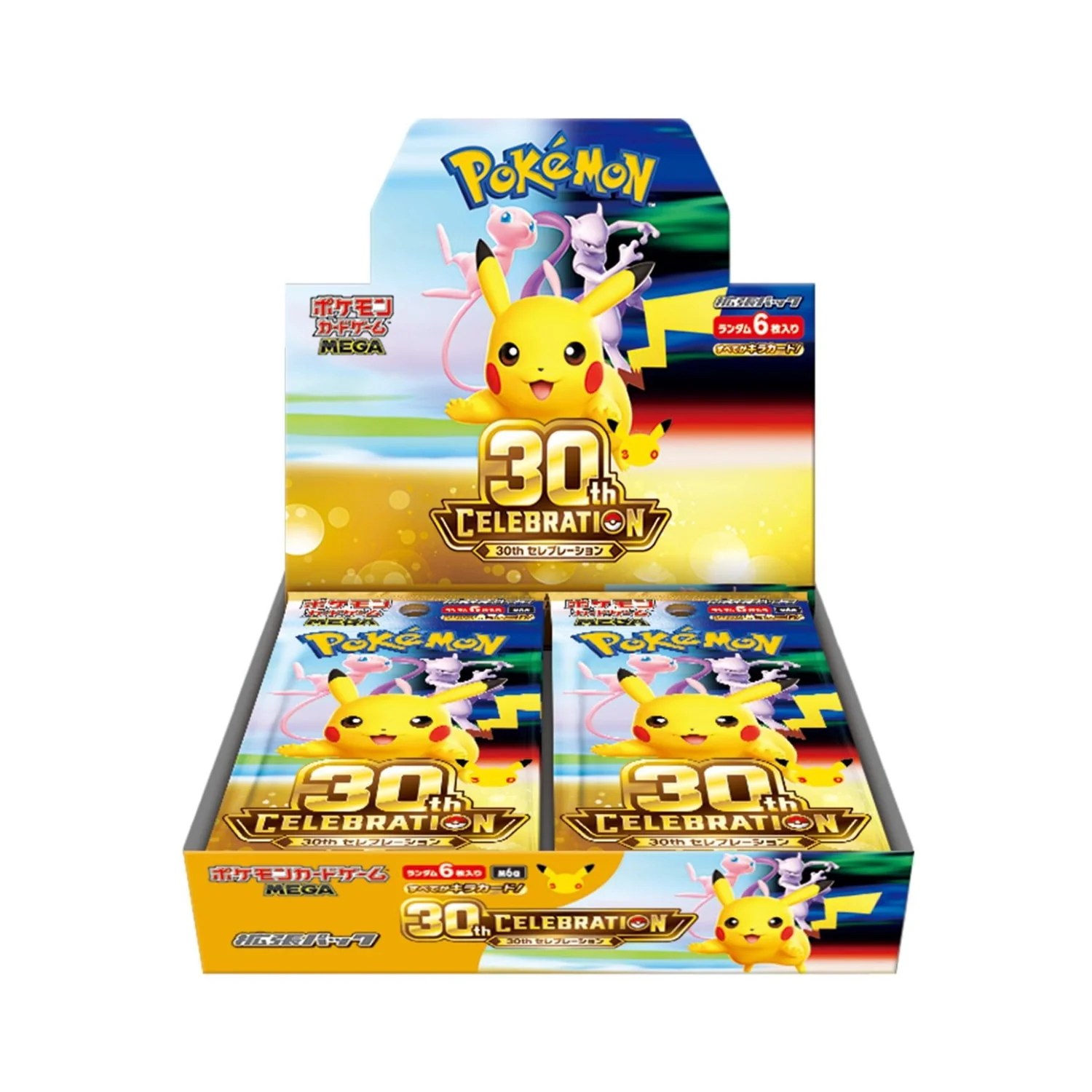 POKEMON – Display 30th Celebration JAP (M6A)