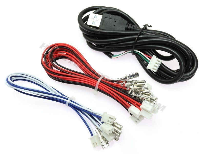 Replacement buttons for existing machines; Arcade Joystick, Button, and Interface Bundle