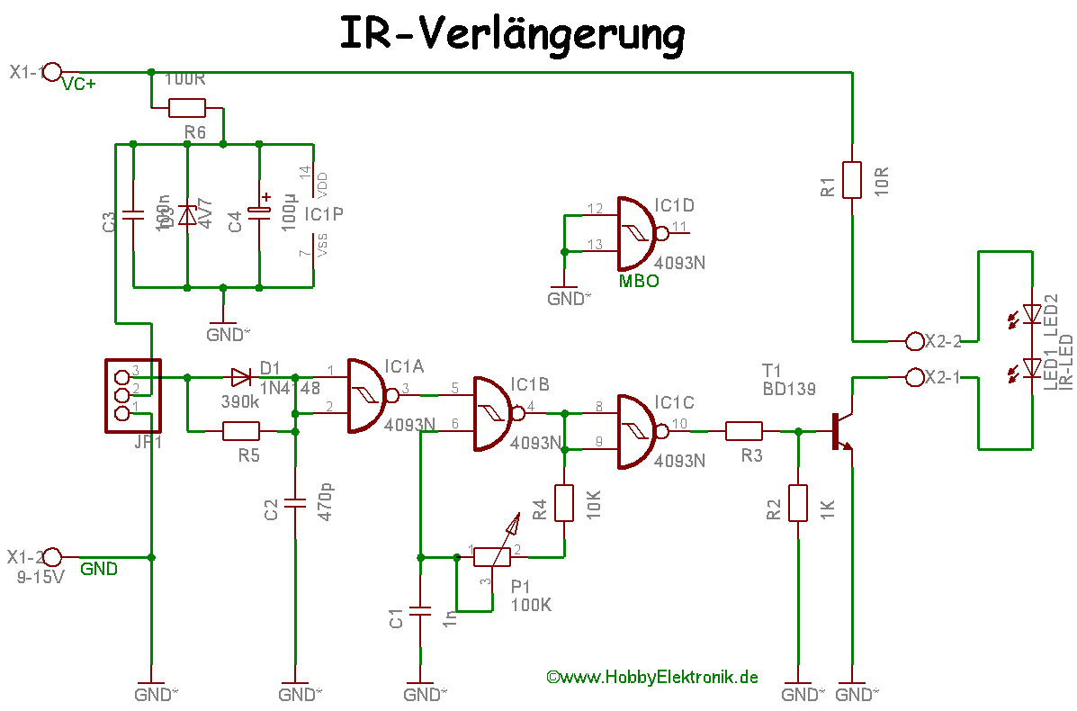 45 Ir Verlangerung Auf Knolles Elektronik Basteln Page