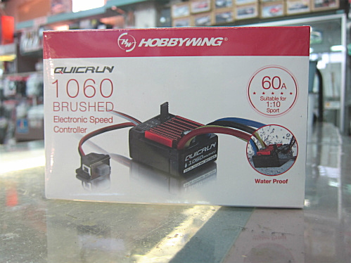 使ってみた】HOBBYWING QuicRUN WP 1060 | 千葉県君津市の模型店