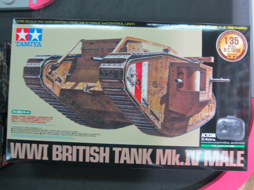 タミヤRC新商品 1/35RC WWI イギリス戦車 マークIV 等入荷 | 千葉県