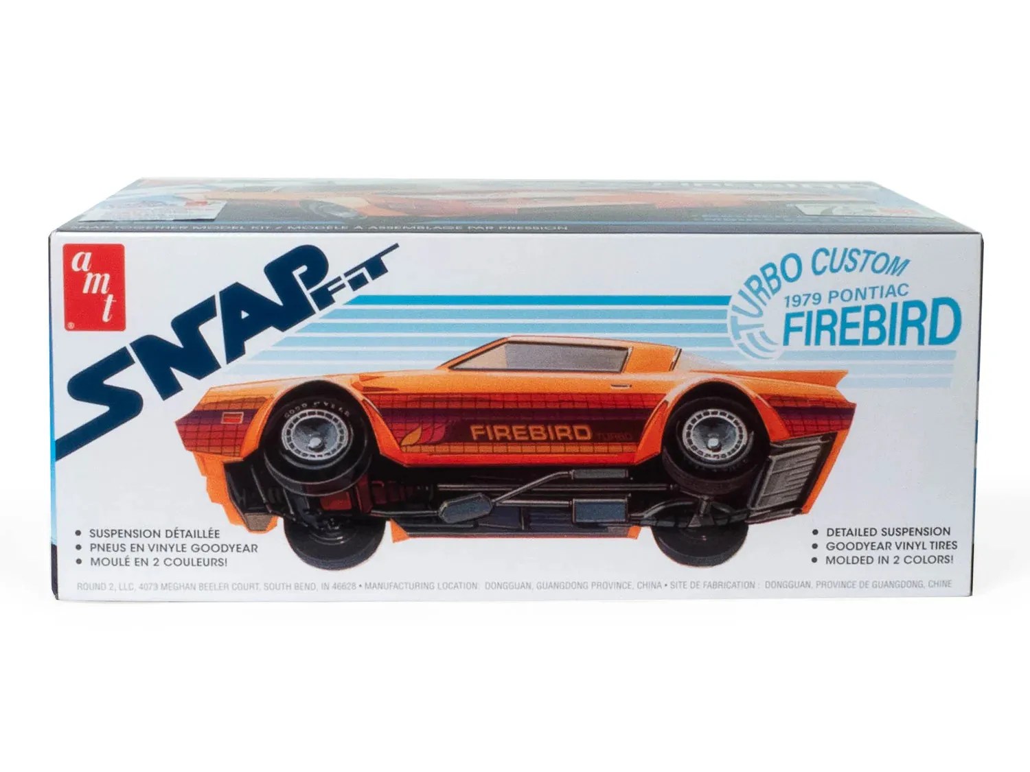 AMT 1/25 1979 Pontiac Firebird "Turbo Custom" (Snap) Plastic Model Kit - Image 4