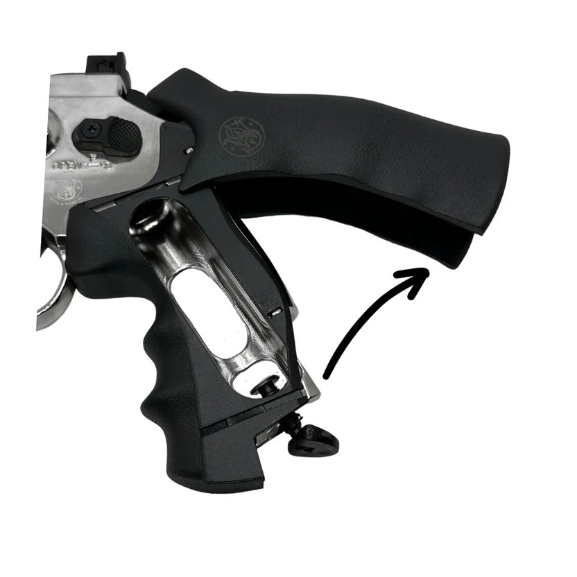 Full Metal S&W 500 Chrome CO2 Revolver - Image 3