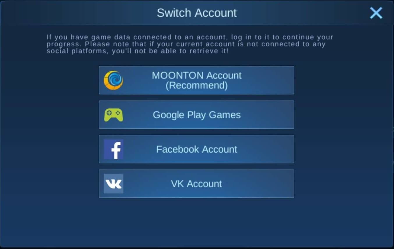 Cara mudah skip tutorial mobile legends