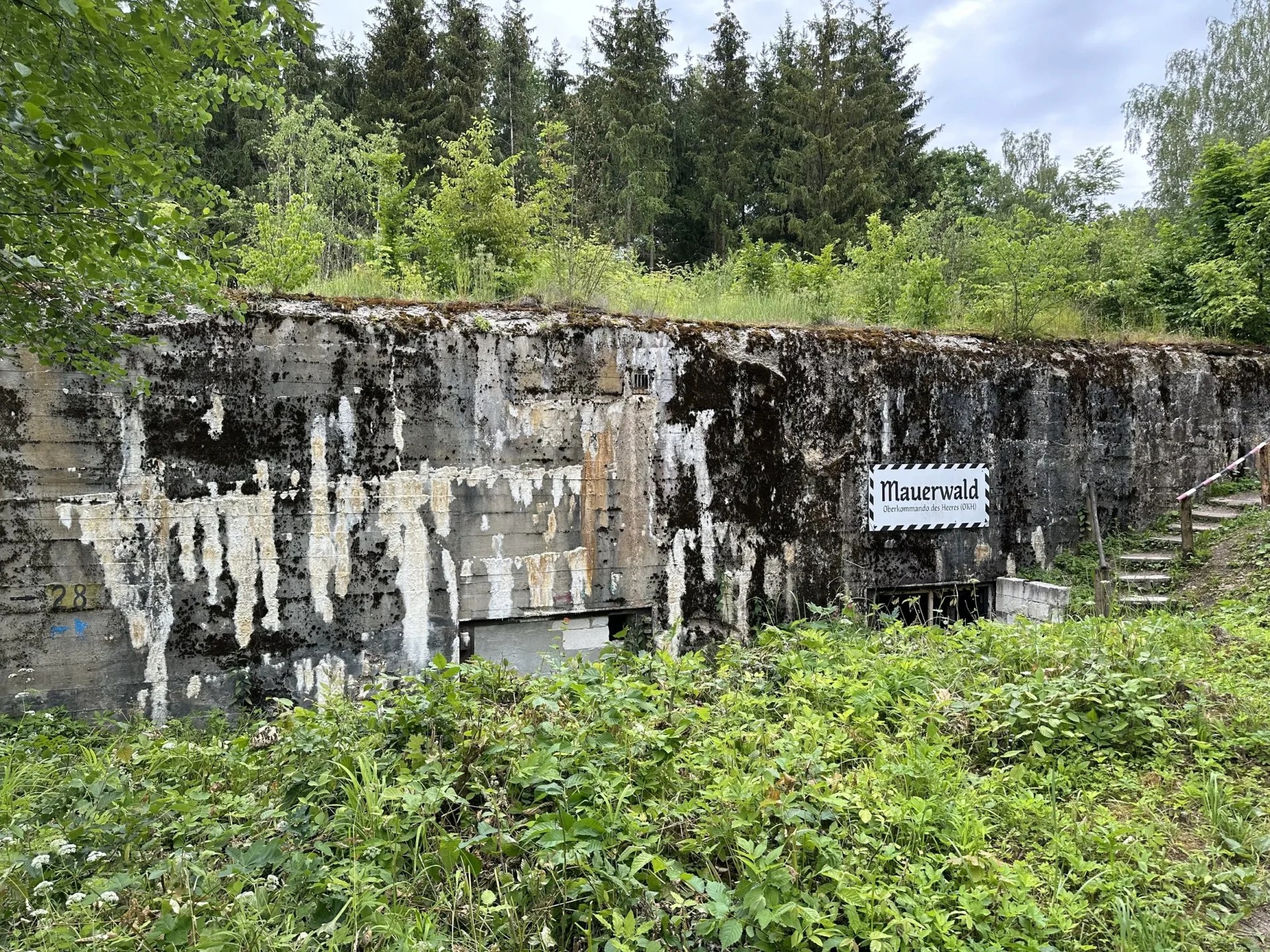 One of the smaller bunkers - Wolf's Lair Poland