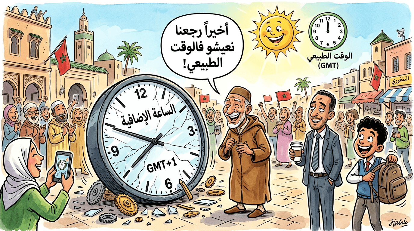 تنسيق وطني يستغل فاتح ماي لإسقاط الساعة الإضافية بالمغرب