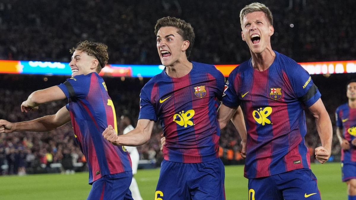 برشلونة يحسم الكلاسيكو ويتوج بطلاً لليغا رسمياً