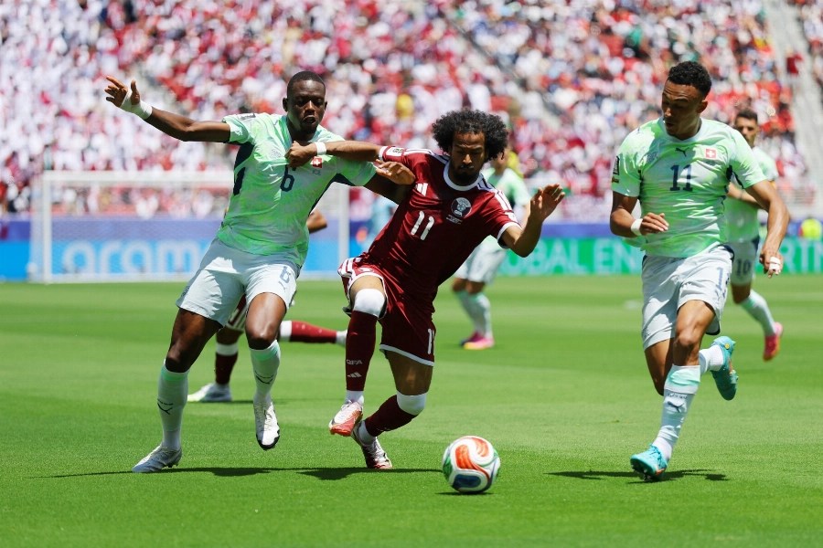 مباراة قطر وسويسرا.. هدف قاتل يمنح قطر نقطة تاريخية