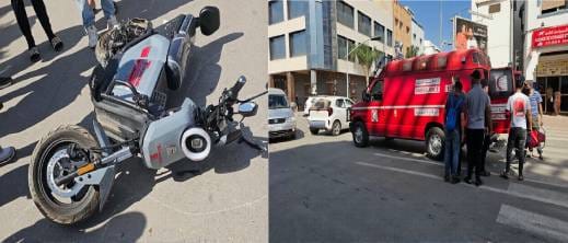 الدريوش.. تفاصيل اصطدام مروري بين سيارة ودراجة يرسل مصاباً للمستشفى