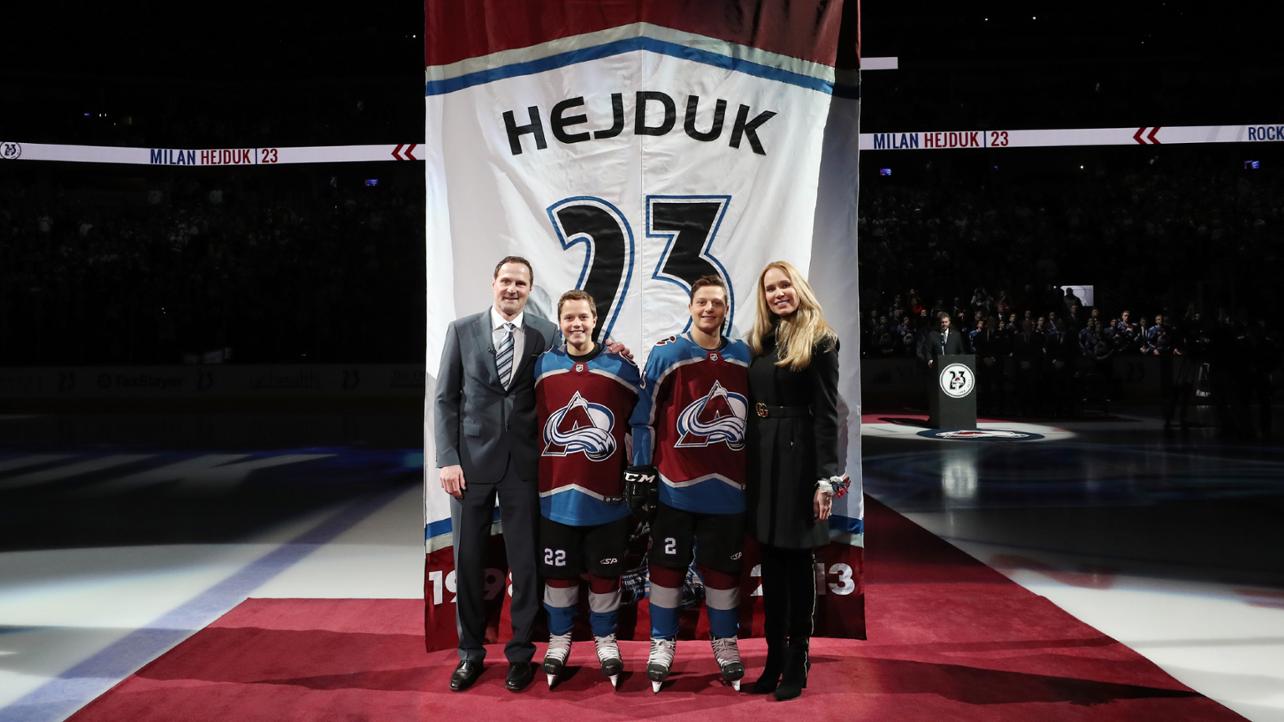 Milan-Hejduk Milan Hejduk Colorado Avalanche Milan Hejduk 