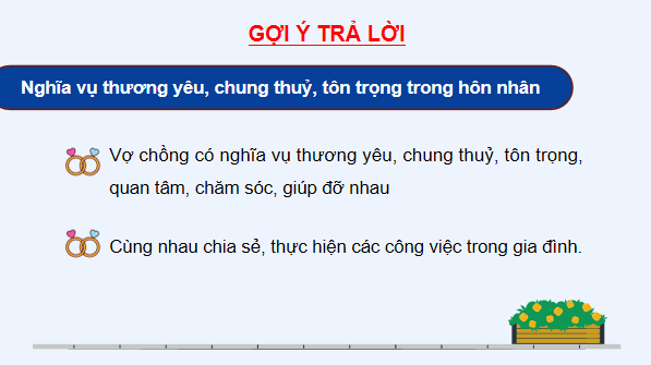 Giáo án điện tử KTPL 12 Cánh diều Bài 10: Quyền và nghĩa vụ của công dân trong hôn nhân và gia đình | PPT Kinh tế Pháp luật 12