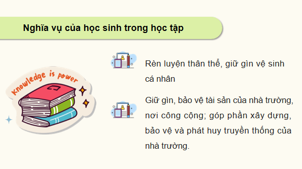 Giáo án điện tử KTPL 12 Cánh diều Bài 11: Quyền và nghĩa vụ của công dân trong học tập | PPT Kinh tế Pháp luật 12