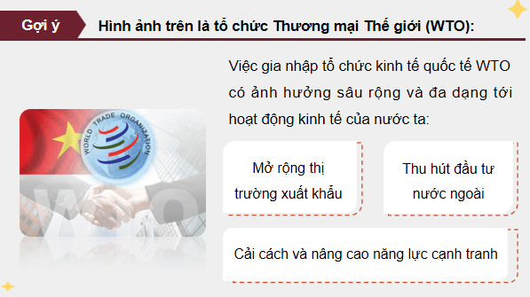Giáo án điện tử KTPL 12 Cánh diều Bài 2: Hội nhập kinh tế quốc tế | PPT Kinh tế Pháp luật 12
