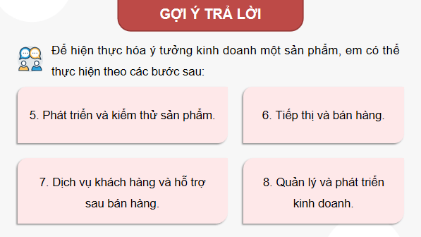 Giáo án điện tử KTPL 12 Chân trời sáng tạo Bài 5: Lập kế hoạch kinh doanh | PPT Kinh tế Pháp luật 12