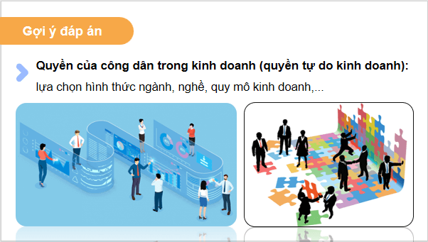 Giáo án điện tử KTPL 12 Chân trời sáng tạo Bài 8: Quyền và nghĩa vụ của công dân về kinh doanh và nộp thuế | PPT Kinh tế Pháp luật 12