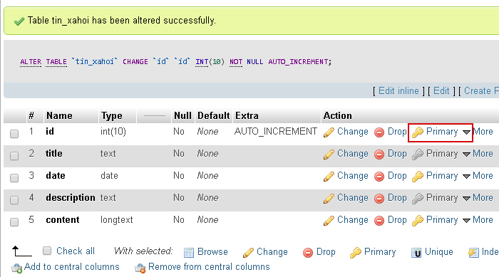 Phpmyadmin Table Sql Php Basiscursus - Gradient Wallpapers - Amazing HD Collection