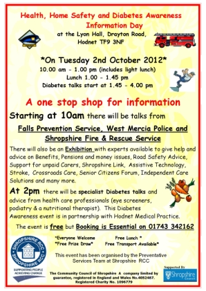 Wise & Well Information Day Poster