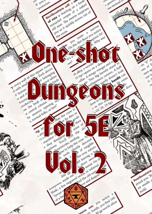 One-shot Dungeons for 5E - Vol. 2