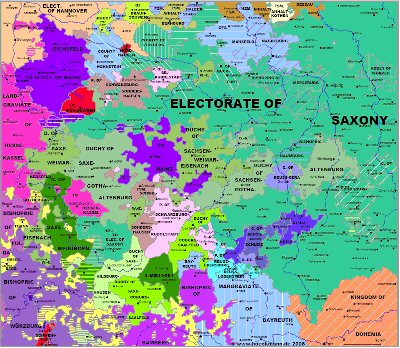 Thuringia In 1885 - Light Designs - Ultra HD Mobile Collection