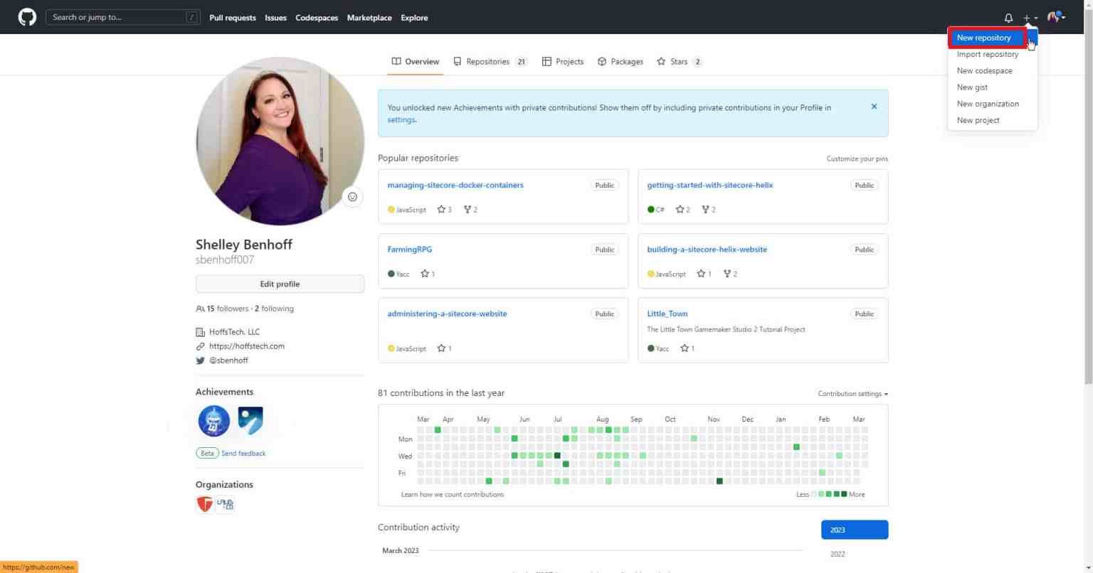 How To Create a GitHub Portfolio HoffsTech