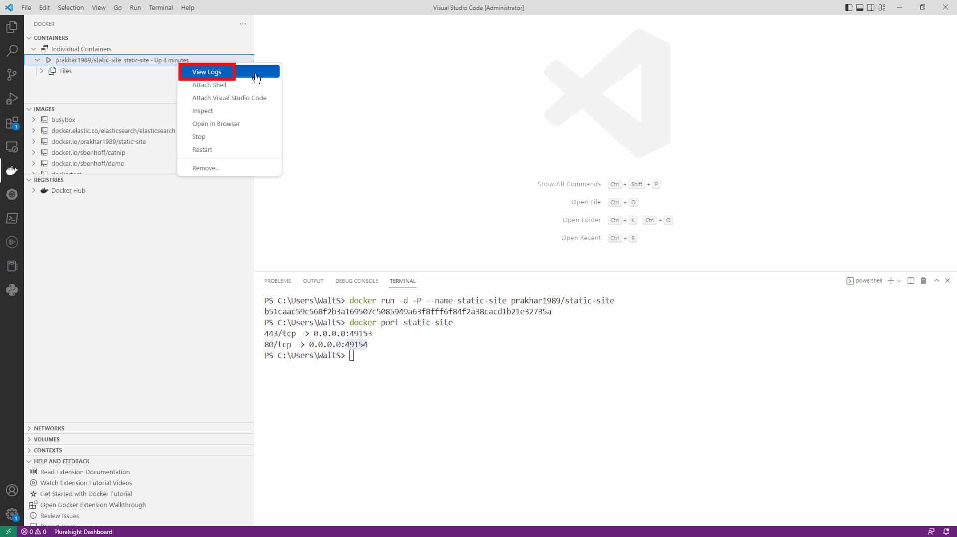 How To View Docker Logs