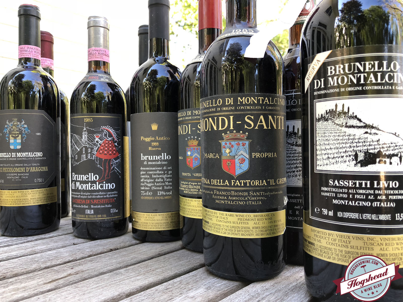 1985 and 1988 Brunello di Montalcino tasting – Hogshead – A Wine Blog