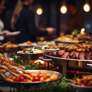 Julebord 2026 - Julebuffé inkl. Aperitif, Ledsagere (ikke medlemmer), uten overnatting