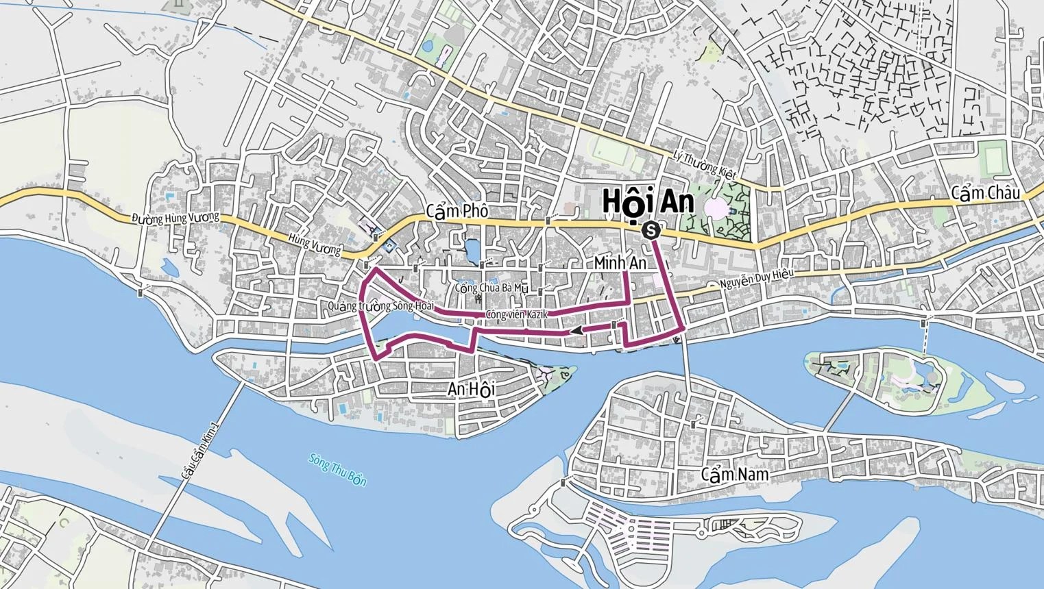 Hoi An Ancient Town Map Complete Walking Map Attractions Guide Image3.webp