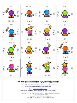 Printable math worksheets @ www.mathworksheets4kids.com. Free Multiplication Game Multiplication Worksheet Alternative Or Activity Hojo S Teaching Adventures Llc