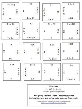 multiplying decimals game multiplying decimals activity for google slides hojo s teaching adventures llc