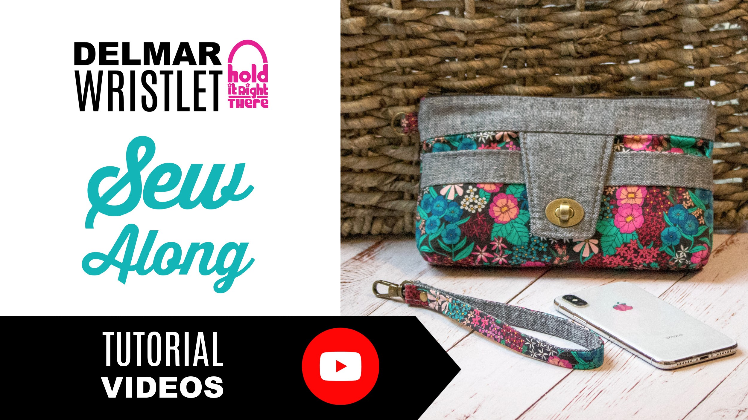 Read more about the article NEW Delmar Wristlet Tutorial Series!