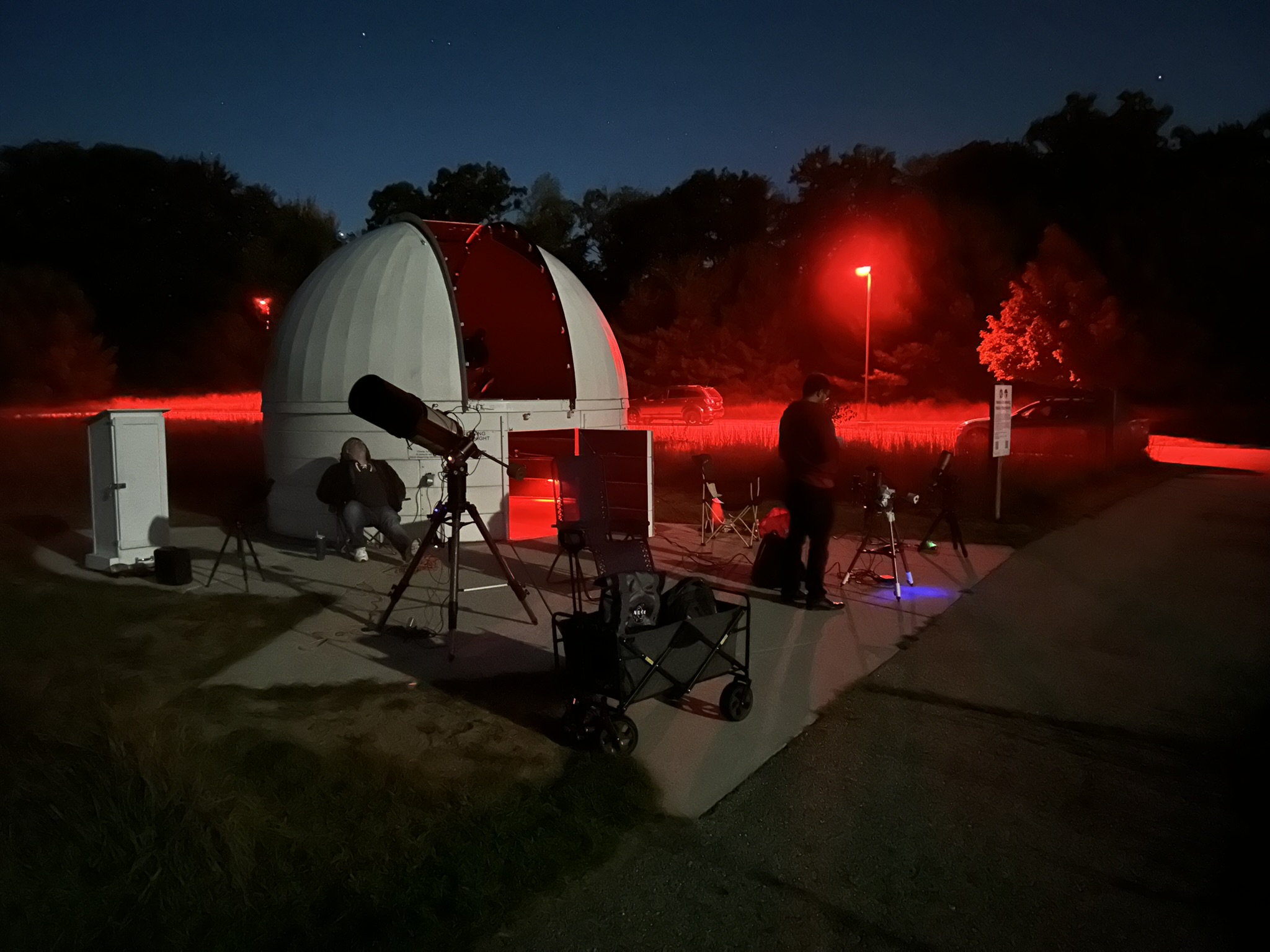 A night under the stars