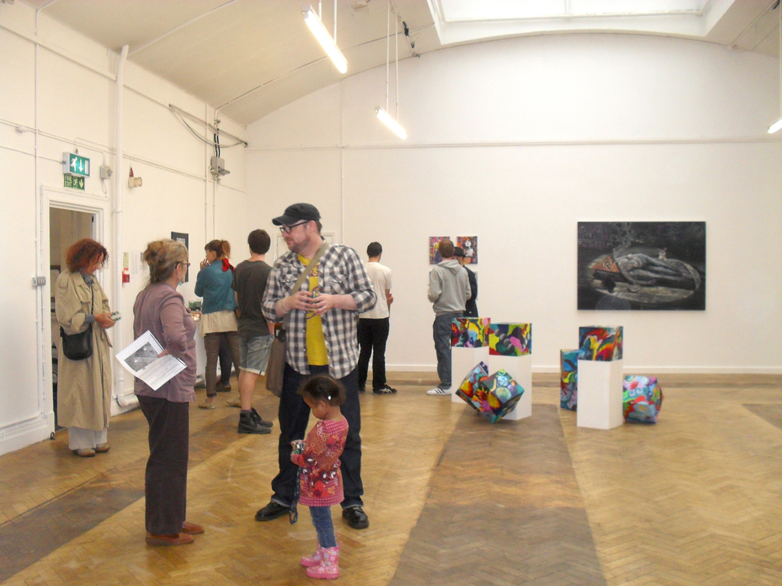 Myself , at urban portrayal exhibition 2011