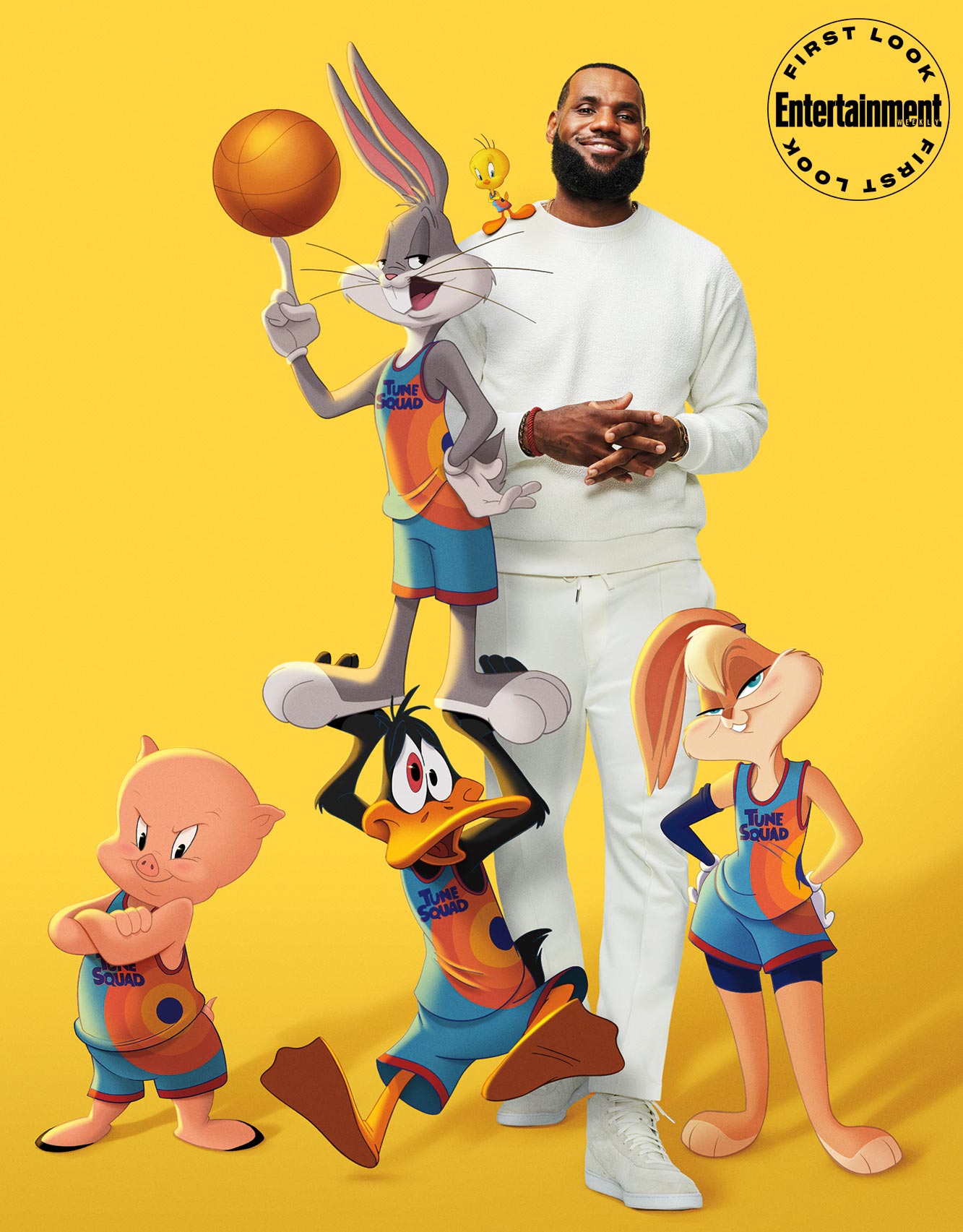 looney tunes with lebron james