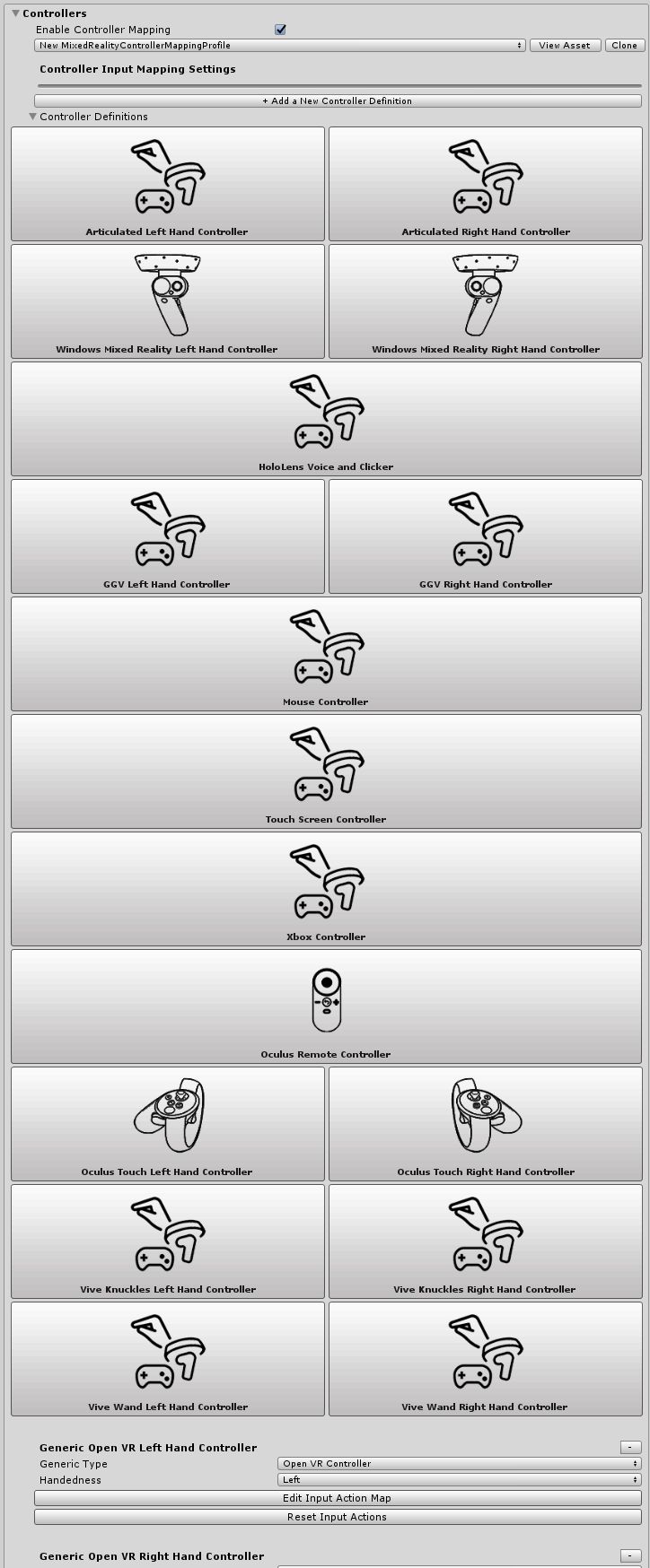 Controller Mapping Tool Mixed Reality Toolkit Documentation - City Art Collection - HD Quality