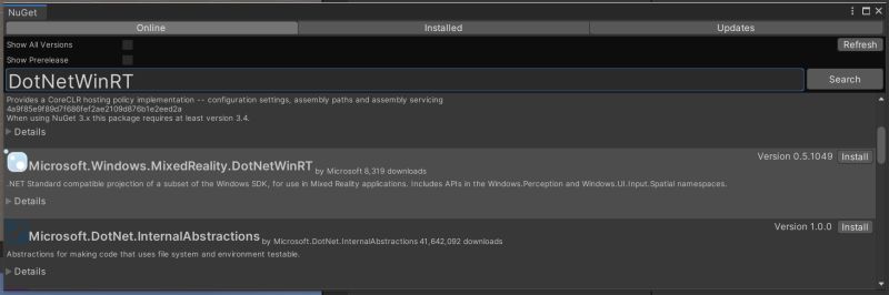 Holographic Remoting Mixed Reality Toolkit Documentation - Geometric Pictures - Creative Desktop Collection